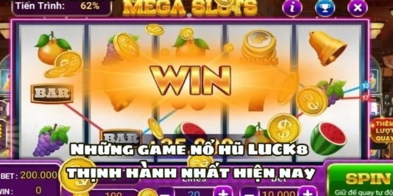 Ảnh minh họa: Người chơi có thể đắm chìm trong các thể loại nổ hũ tại LUCK8