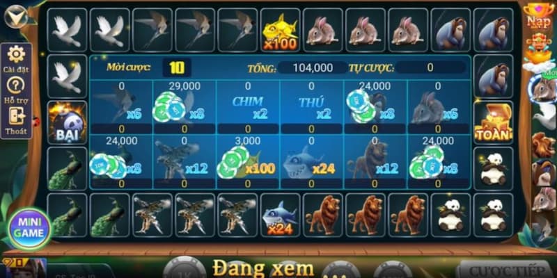 Ảnh minh họa: Người chơi có thể thử vận may trong siêu phẩm game slots quay thú