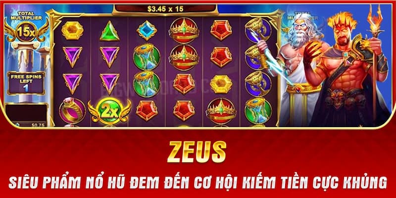 Ảnh minh họa: Người chơi đắm chìm trong siêu phẩm nổ hũ Zeus cực hot